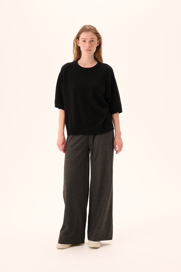 rue de tokyo KARA MERINO - BLACK