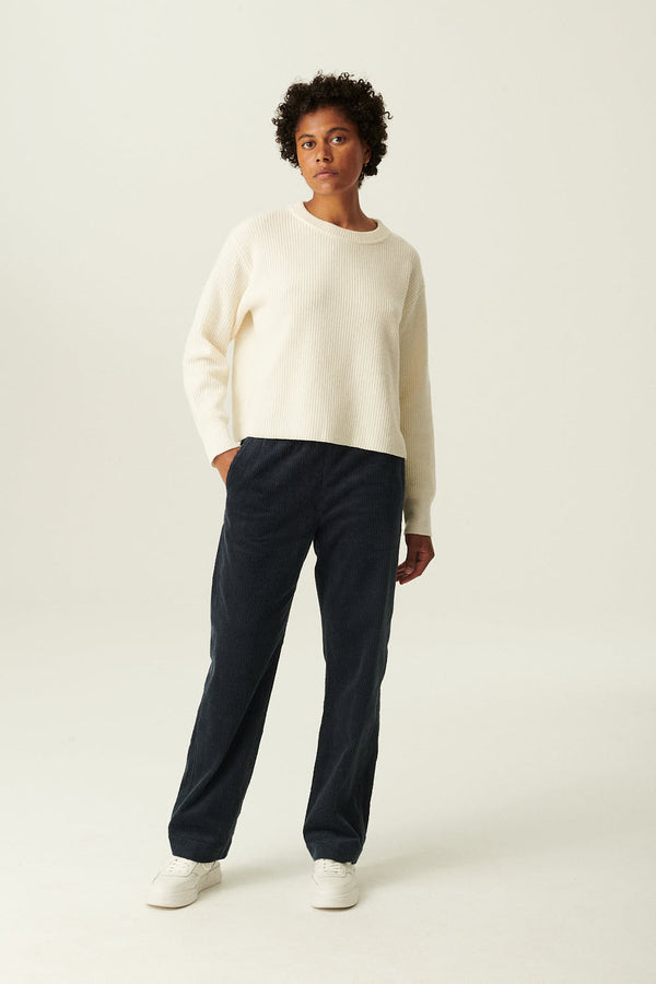 rue de tokyo KARLI WOOL CASHMERE BLEND - WHITE