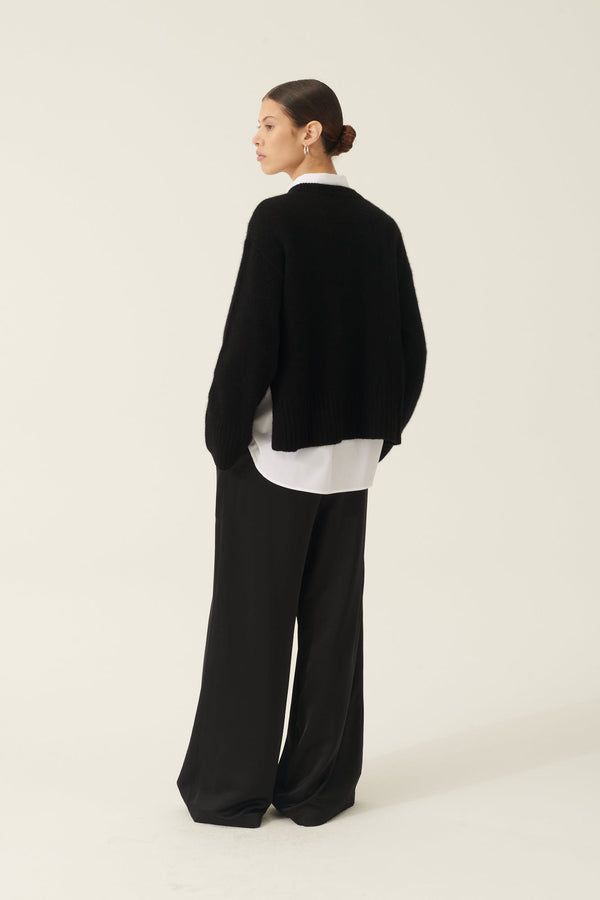 Rue De Tokyo KATH CASHMERE SILK - BLACK