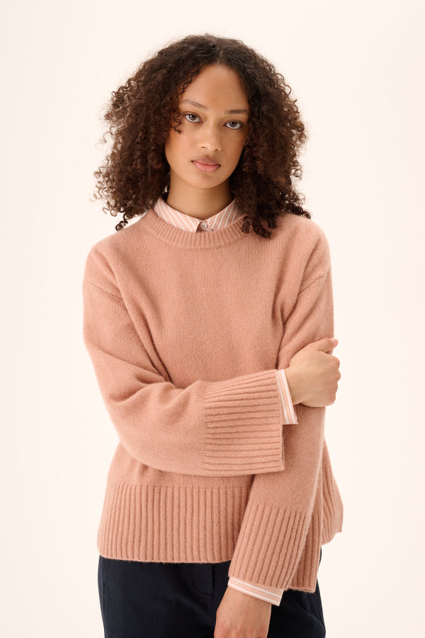 Rue De Tokyo KATH CASHMERE SILK - BLUSH MELANGE