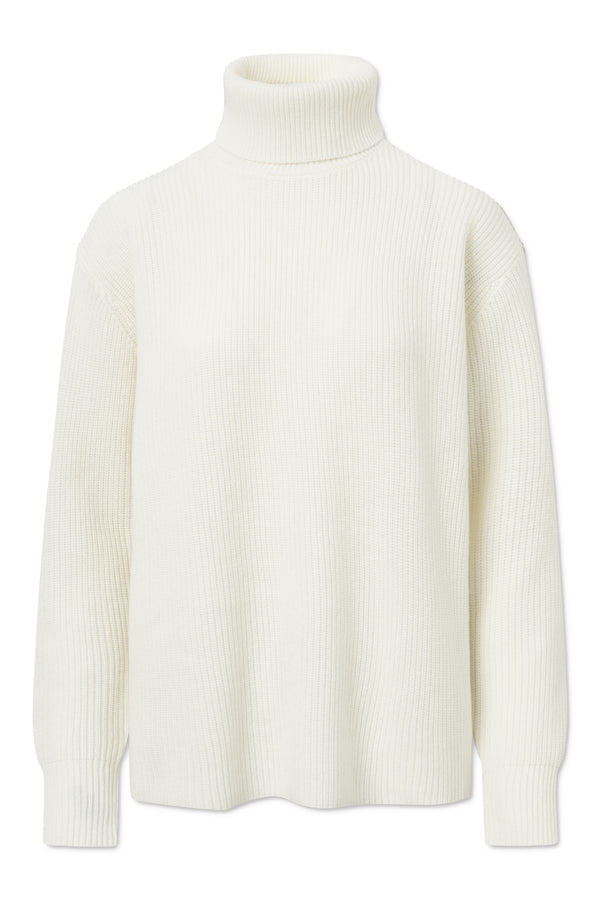 rue de tokyo KIRI WOOL CASHMERE BLEND - WHITE