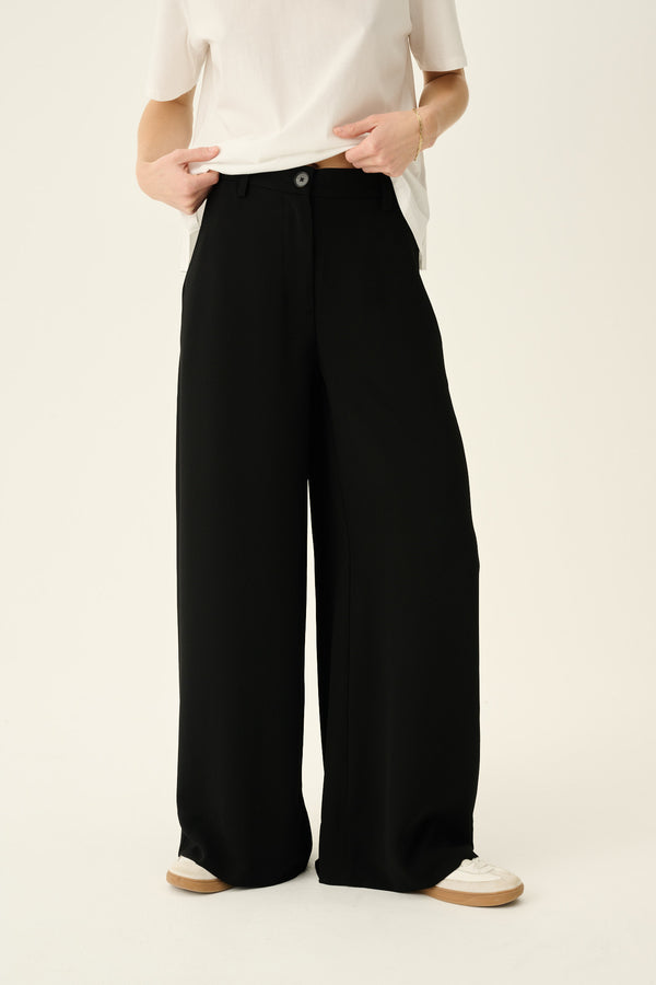 Rue De Tokyo PAPINA RECYCLED HEAVY CREPE - BLACK