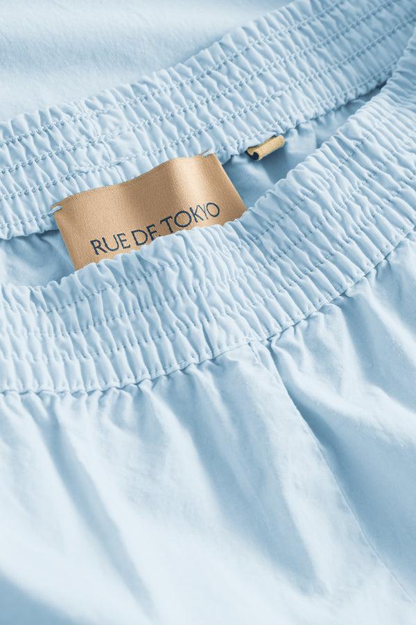 Rue De Tokyo PAREL GARMENT DYED POPLIN - SKYWAY