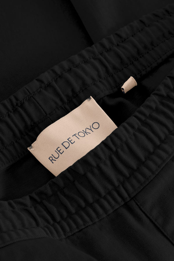 Rue De Tokyo PASCAL PRE DYED TWILL - BLACK