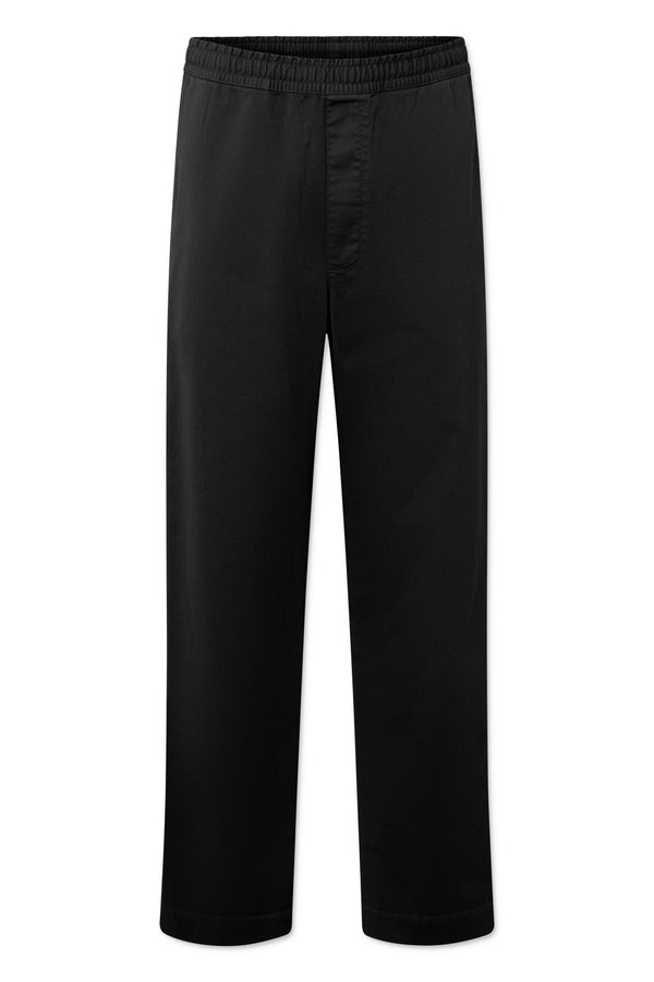 rue de tokyo PASCAL PRE DYED TWILL - BLACK