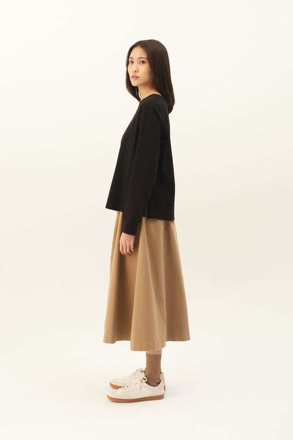Rue De Tokyo PEN PRE DYED TWILL - LIGHT BROWN
