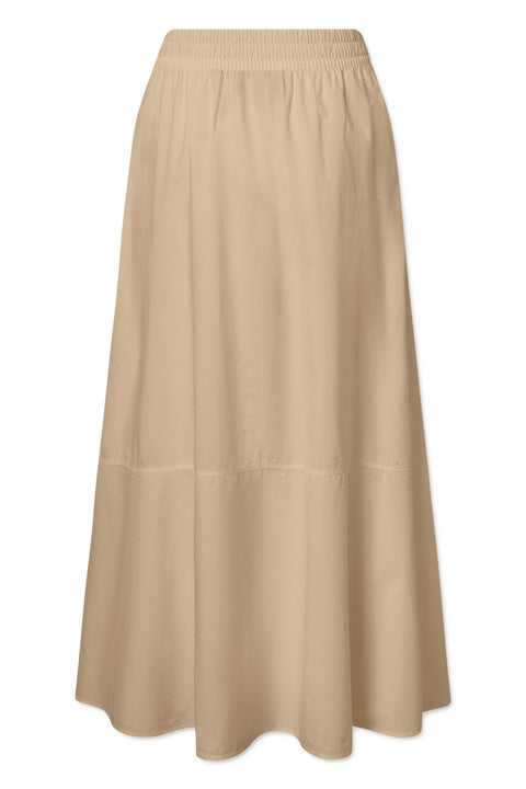 Rue De Tokyo PETULA GARMENT DYED POPLIN - BEIGE