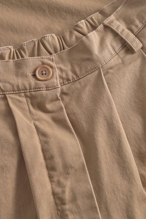 Rue De Tokyo PRUDIE PRE DYED TWILL - LIGHT BROWN