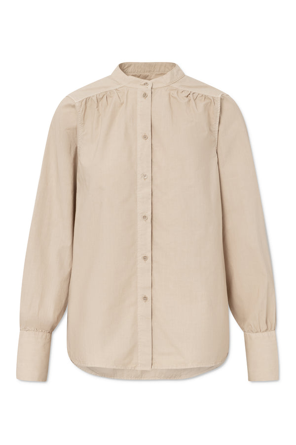 Rue De Tokyo SABINE GARMENT DYED POPLIN - BEIGE