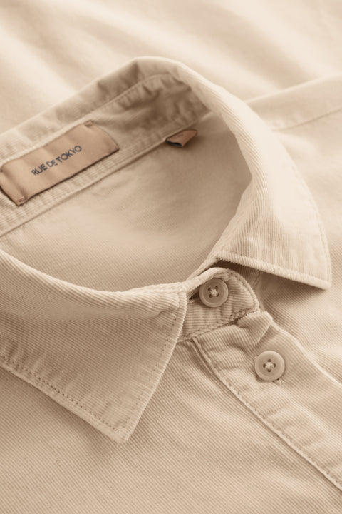 Rue De Tokyo STINE SHIRT BEIGE