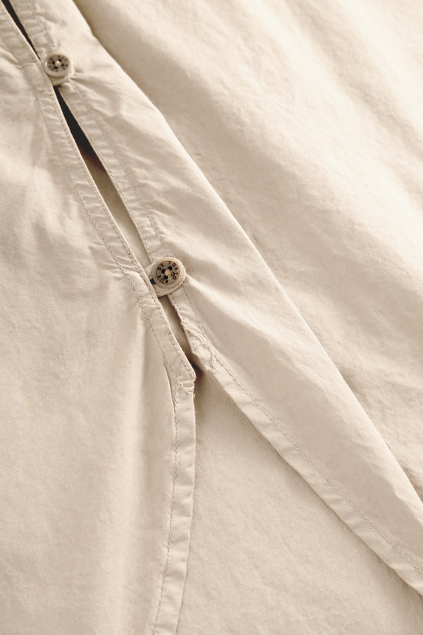 Rue De Tokyo SHELBY ORGANIC GARMENT DYED POPLIN - BEIGE