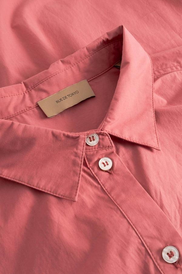 rue De Tokyo SYLINA MOOMIN POPLIN EMBROIDERY - RASBERRY ROSE WITH DARK BERRY EMBROIDERY