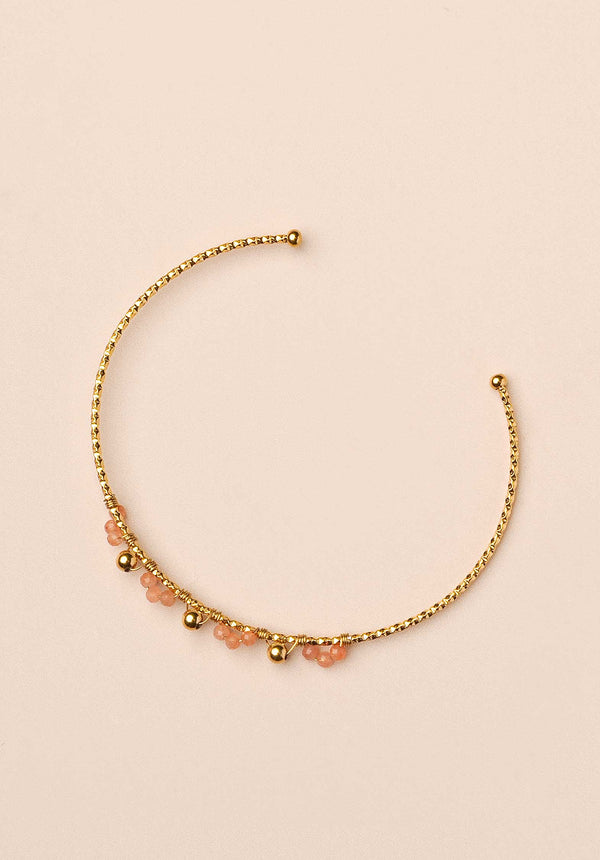 Rue Madam Bangle Floryne Peach