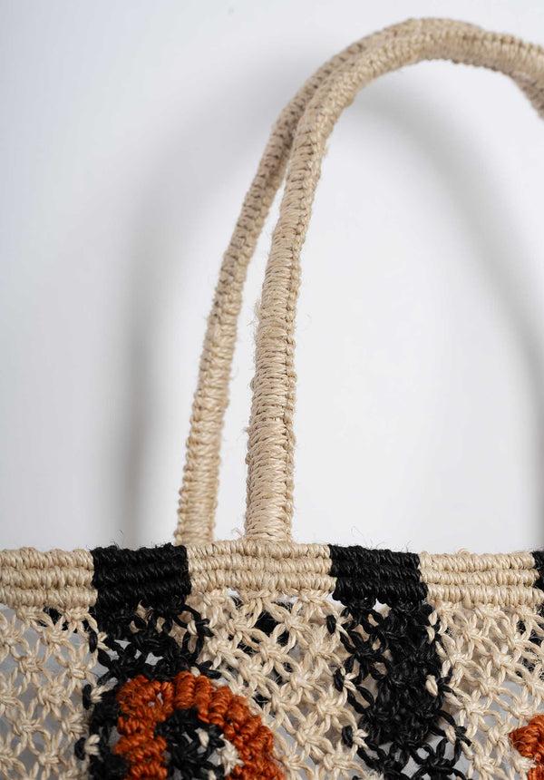 Rue Madam Beach Bag Barry Bon Voyage Black