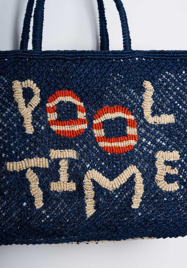 Rue Madam Beach Bag Barry Pool Time Indigo