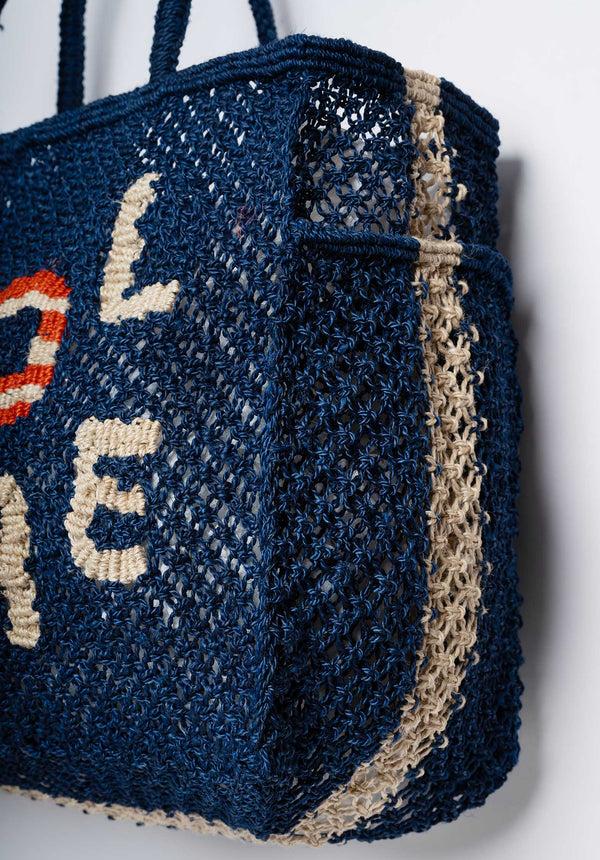 Rue Madam Beach Bag Barry Pool Time Indigo