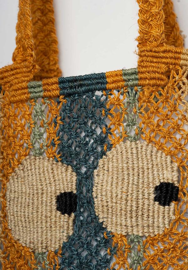 Rue Madam Beach Bag Cara Big Eyes Navy-Multi