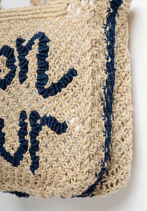 Rue Madam Beach Bag Cara Bonjour Natural