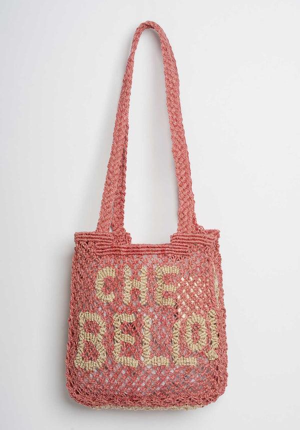 rue madam Beach Bag Cara Che Bello Berry