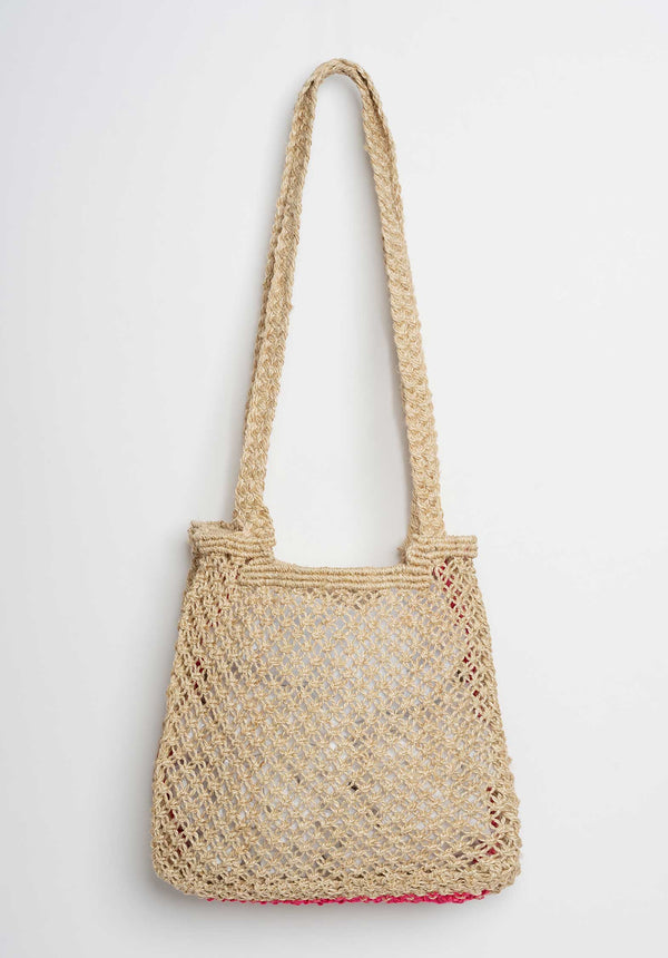 Rue Madam Beach Bag Cara Daisy Nat