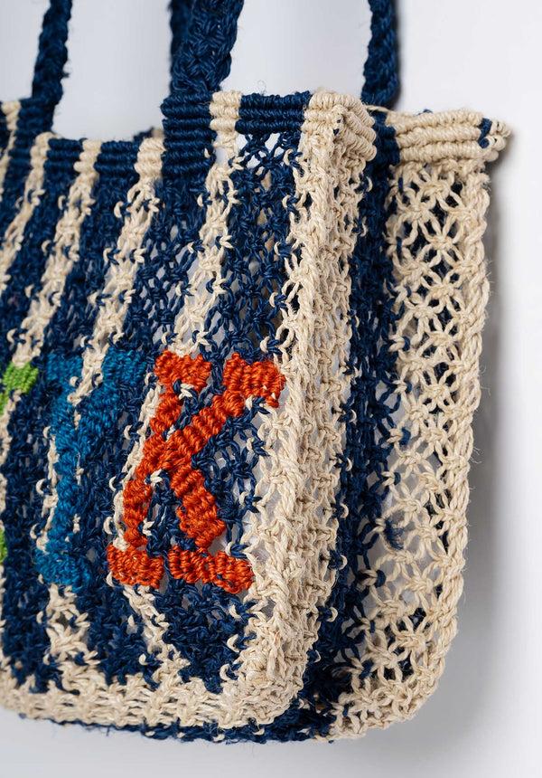 Rue Madam Beach Bag Cara I Know Iyki Indigo