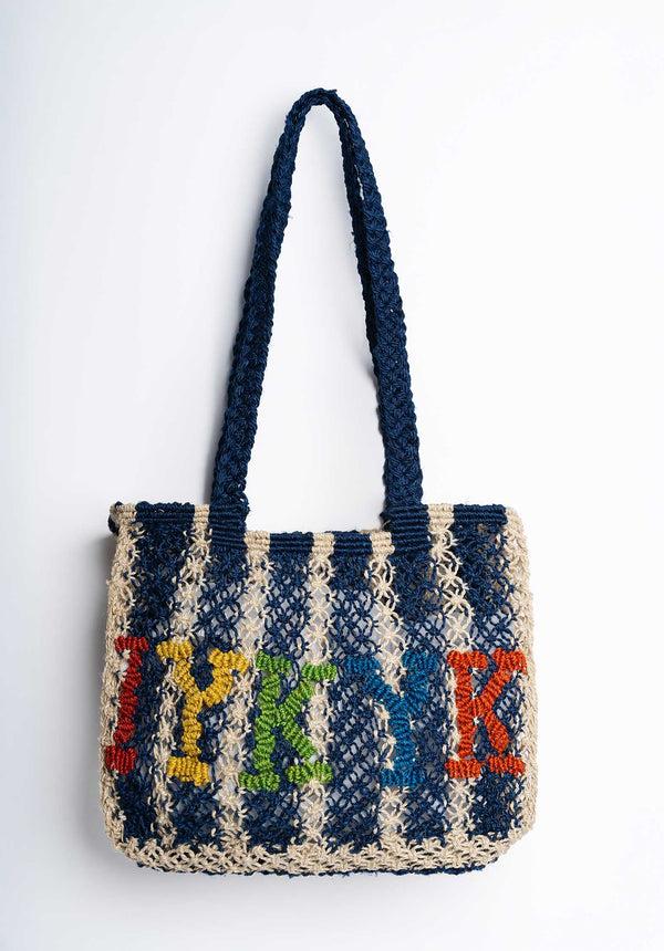rue madam Beach Bag Cara I Know Iyki Indigo