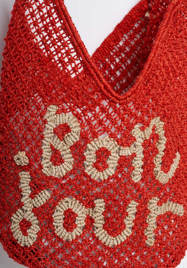 Rue Madam Beach Bag Drusilla Bonjour Scarlet