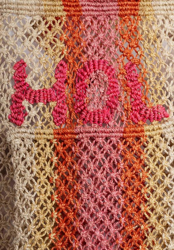 Rue Madam Beach Bag Monty Holiday Berry