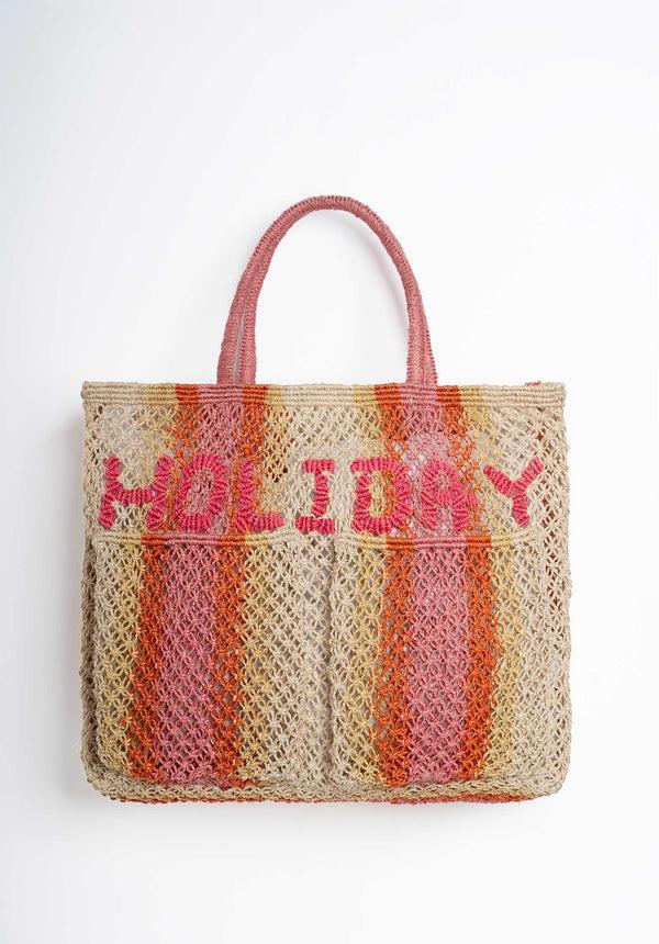 rue madam Beach Bag Monty Holiday Berry