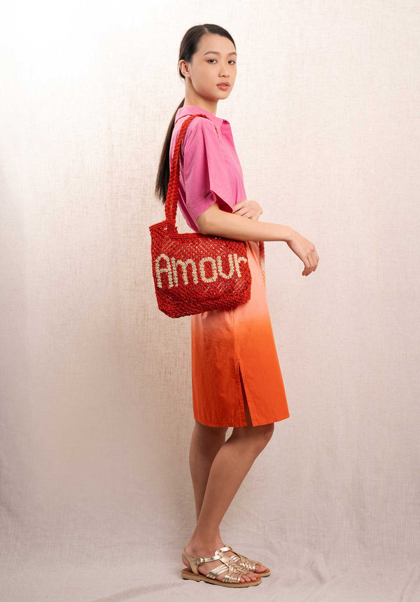 Rue Madam Beach Bag Sofie Amour Scarlet