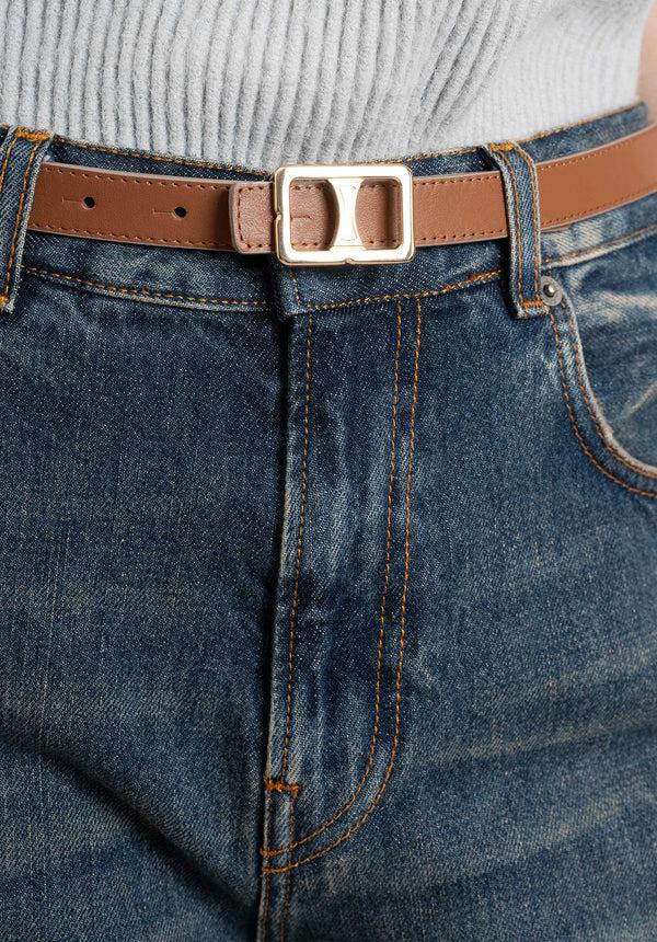 Rue Madam Belt 94898g Havane-Gabardin