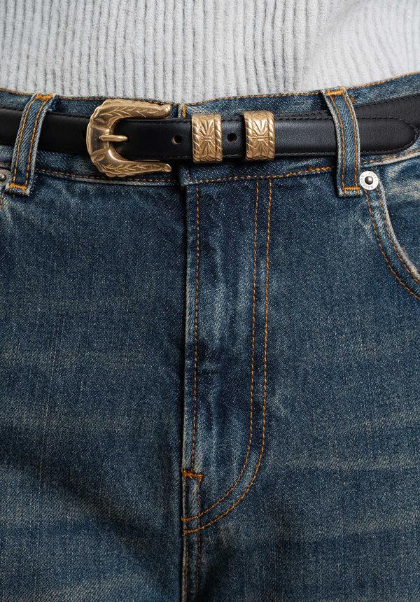 Rue Madam Belt 94928br Black