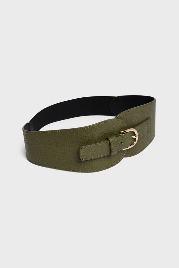 Rue Madam Belt Dai03p858 Khaki