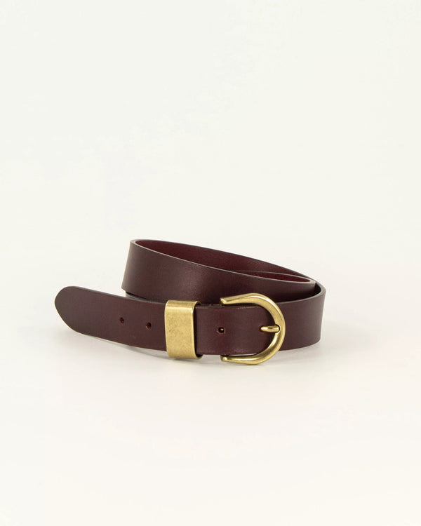 rue madam Belt Miloa Burgundy