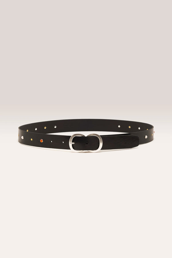 rue madam Belt Sabas51 M0851f Black