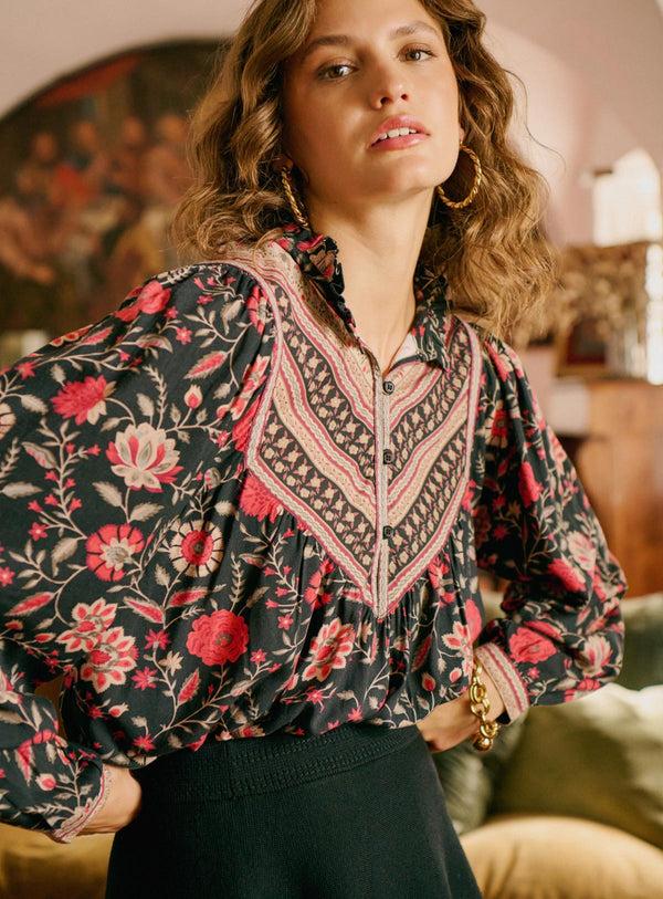 rue madam Blouse 225tina Pondiche Noir