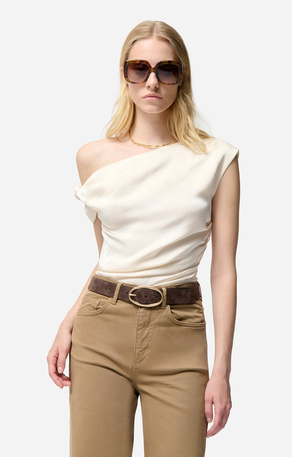 rue madam Blouse 4hva68-v09814 Ecru