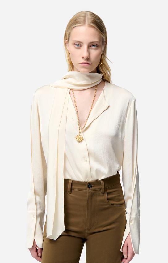 rue madam Blouse 4hva68-v09815 Ecru