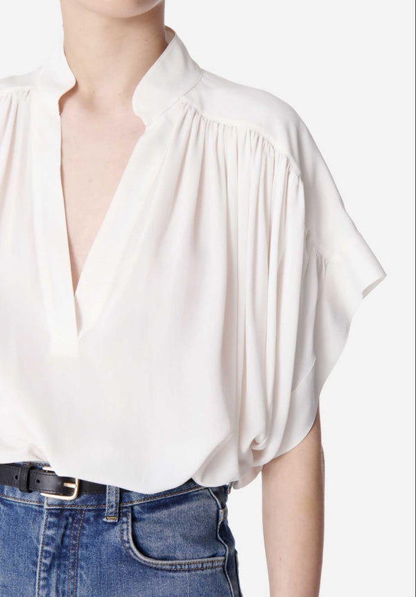 Rue Madam Blouse 5hva01-v09005 Blanc