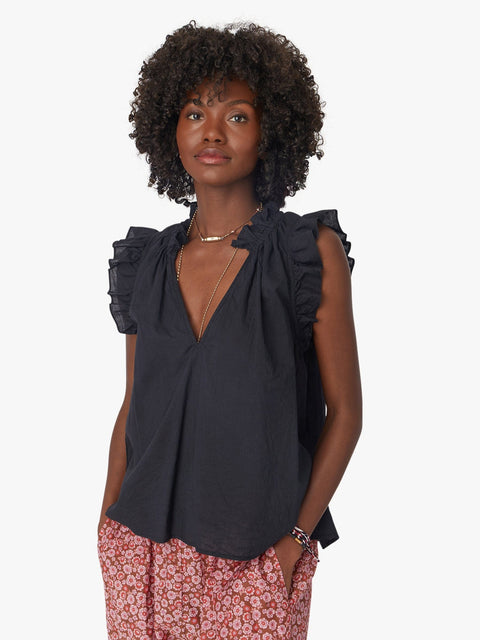 Rue Madam Blouse Bex Top Black