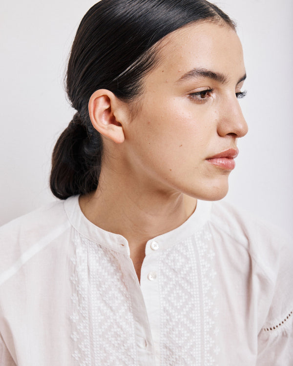 Rue Madam Blouse Celeste Becq550 01-Ecru