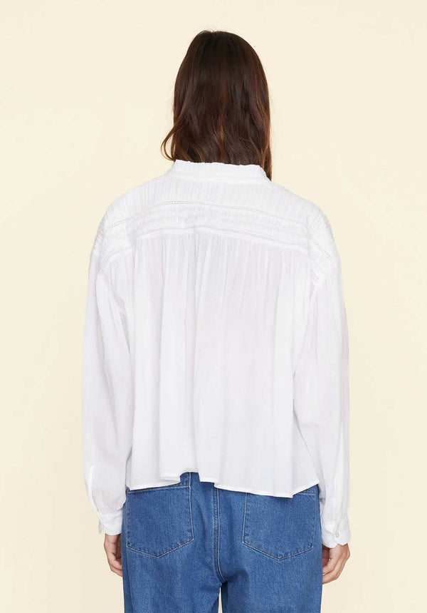 Rue Madam Blouse Clara Shirt White
