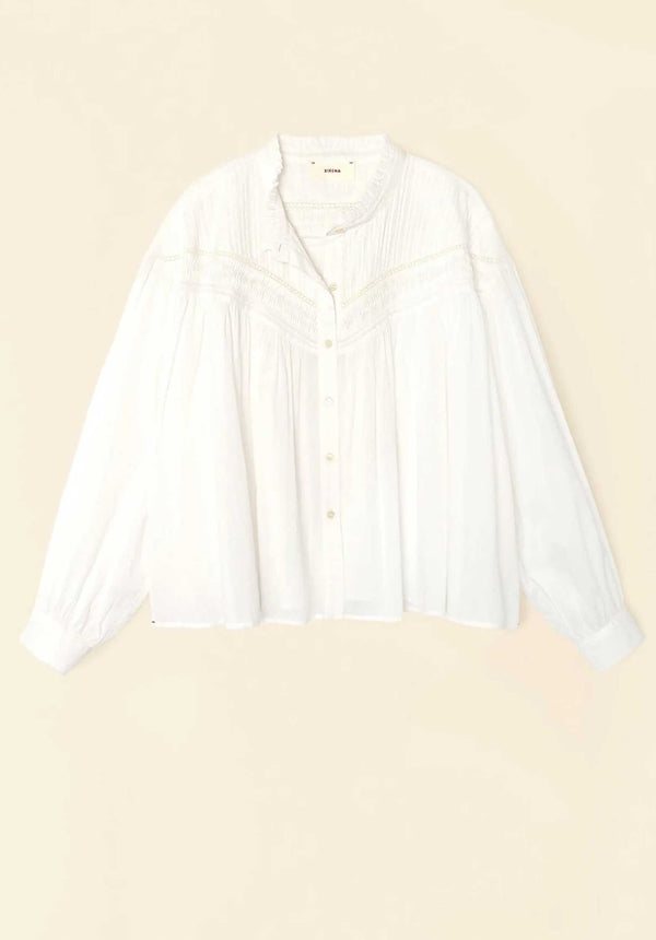 Rue Madam Blouse Clara Shirt White