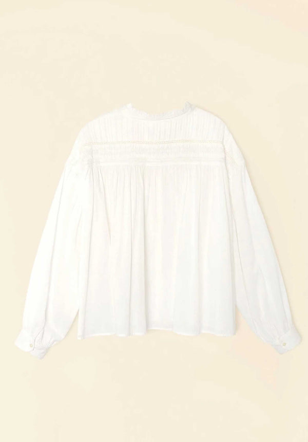 Rue Madam Blouse Clara Shirt White