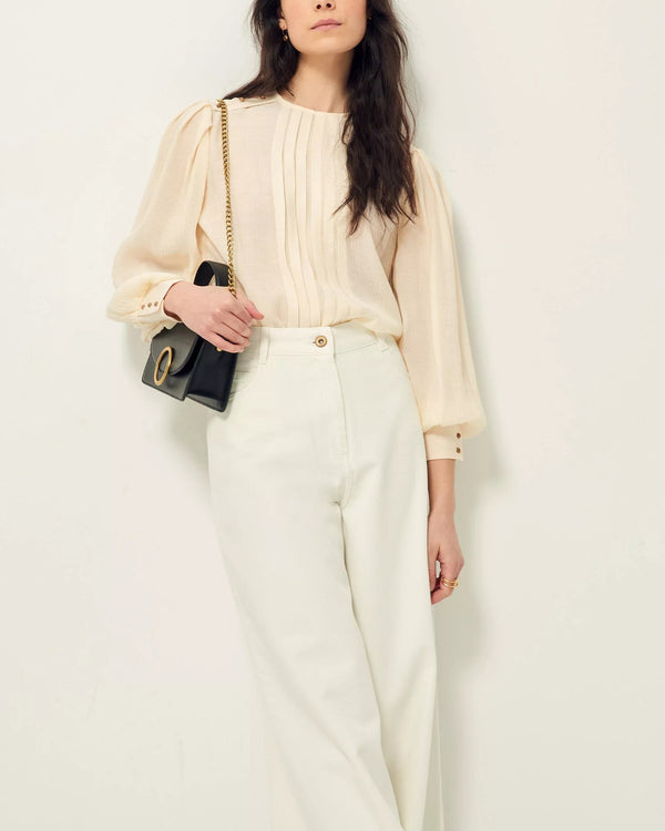 Rue Madam Blouse Daisy B Ivory