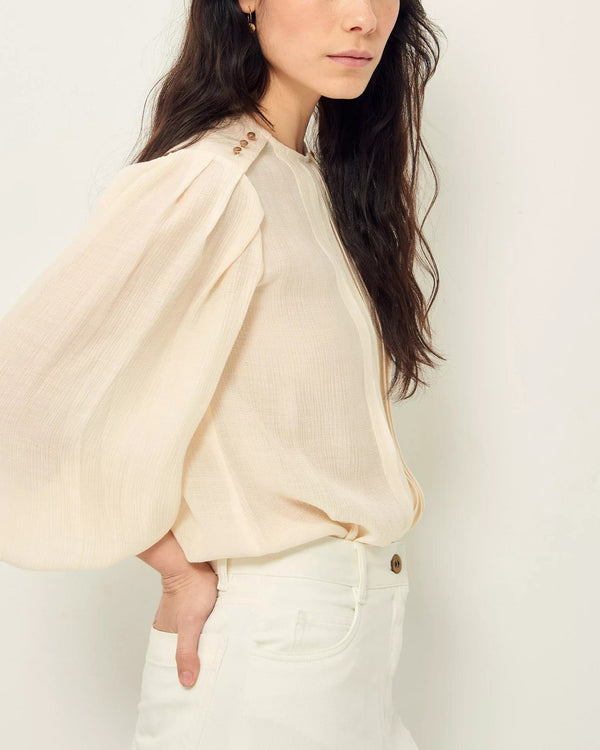 Rue Madam Blouse Daisy B Ivory