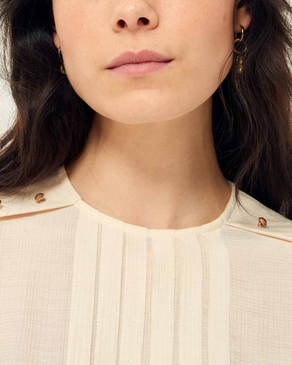 Rue Madam Blouse Daisy B Ivory