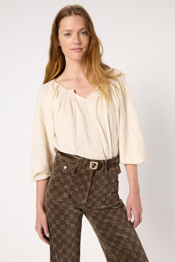 Rue Madam Blouse Dcc06c333 Ecru