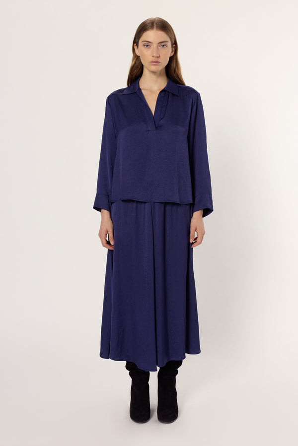 Rue Madam Blouse Dcc09c131 Navy