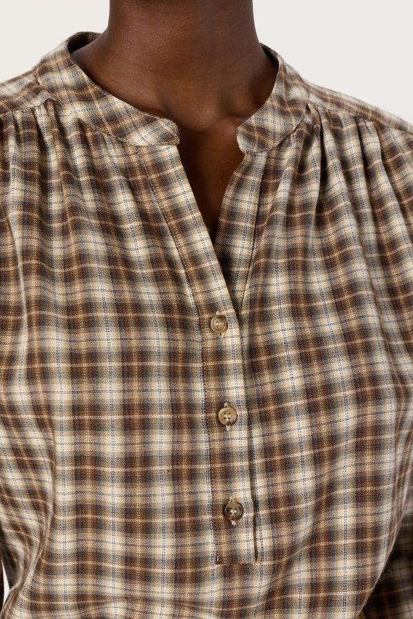 Rue Madam Blouse Dcc17c148 Brown